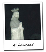 Pilgrim, where is your happiness? Lourdes